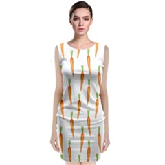 Carrot Classic Sleeveless Midi Dress by SychEva