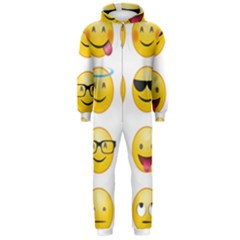 Smilie 123 Hooded Jumpsuit (men)