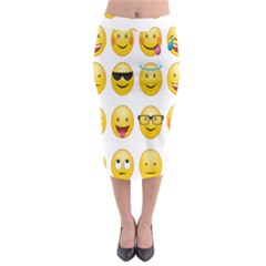 Smilie 123 Midi Pencil Skirt by nateshop