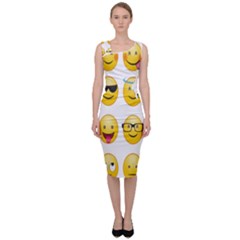 Smilie 123 Sleeveless Pencil Dress by nateshop