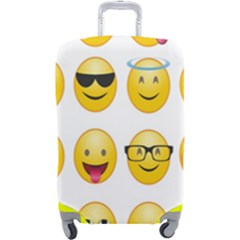 Smilie 123 Luggage Cover (large) by nateshop