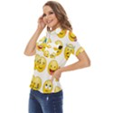 Smilie 123 Women s Short Sleeve Double Pocket Shirt View3