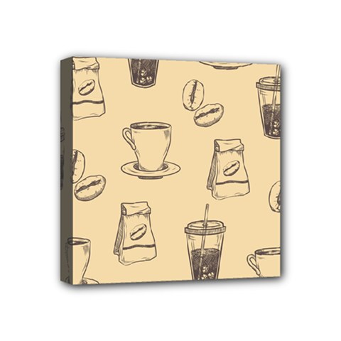 Coffee-56 Mini Canvas 4  X 4  (stretched) by nateshop