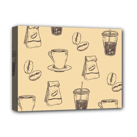 Coffee-56 Deluxe Canvas 16  X 12  (stretched)  by nateshop