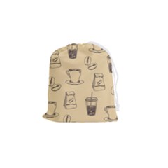 Coffee-56 Drawstring Pouch (small) by nateshop