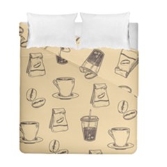 Coffee-56 Duvet Cover Double Side (full/ Double Size) by nateshop