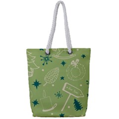 Angel-1 Full Print Rope Handle Tote (small) by nateshop