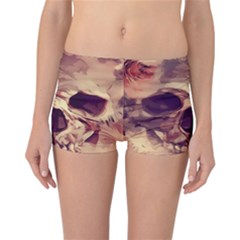 Day-of-the-dead Reversible Boyleg Bikini Bottoms by nateshop