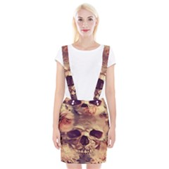 Day-of-the-dead Braces Suspender Skirt by nateshop