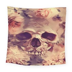 Day-of-the-dead Square Tapestry (large) by nateshop