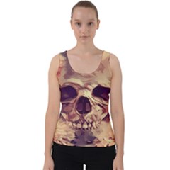 Day-of-the-dead Velvet Tank Top by nateshop