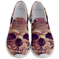 Day-of-the-dead Men s Lightweight Slip Ons by nateshop