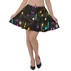 Fabric-65 Velvet Skater Skirt by nateshop