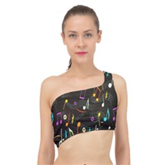 Fabric-65 Spliced Up Bikini Top  by nateshop