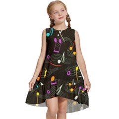 Fabric-65 Kids  Frill Swing Dress by nateshop