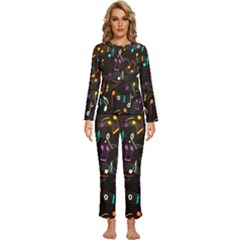 Fabric-65 Womens  Long Sleeve Lightweight Pajamas Set by nateshop