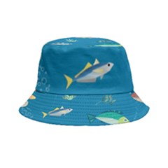 Fish-73 Inside Out Bucket Hat by nateshop