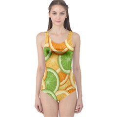 Fruits-orange One Piece Swimsuit