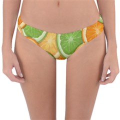 Fruits-orange Reversible Hipster Bikini Bottoms by nateshop