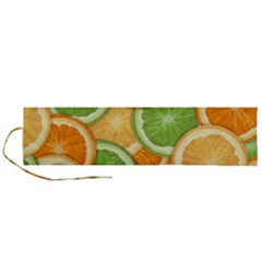 Fruits-orange Roll Up Canvas Pencil Holder (l) by nateshop