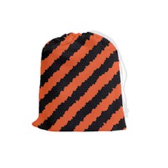 Halloween-background Drawstring Pouch (large) by nateshop