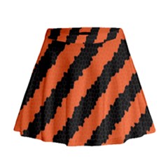 Halloween-background Mini Flare Skirt by nateshop