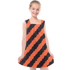 Halloween-background Kids  Cross Back Dress by nateshop