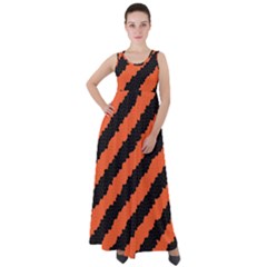 Halloween-background Empire Waist Velour Maxi Dress by nateshop