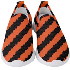 Halloween-background Kids  Slip On Sneakers by nateshop