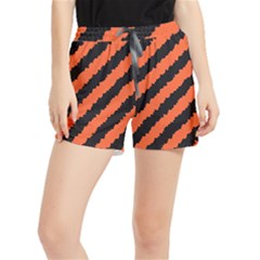 Halloween-background Women s Runner Shorts by nateshop