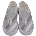 Strip-gray Men s Canvas Slip Ons View1