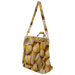 Yellow-cups Crossbody Backpack by nateshop