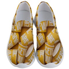 Yellow-cups Men s Lightweight Slip Ons