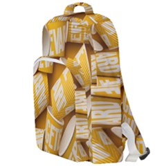 Yellow-cups Double Compartment Backpack