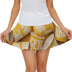 Yellow-cups Women s Skort