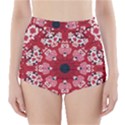 Traditional Cherry blossom  High-Waisted Bikini Bottoms View1