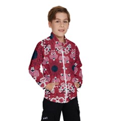 Traditional Cherry Blossom  Kids  Windbreaker