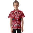 Traditional Cherry blossom  Kids  Short Sleeve Shirt View1