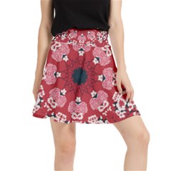 Traditional Cherry Blossom  Waistband Skirt