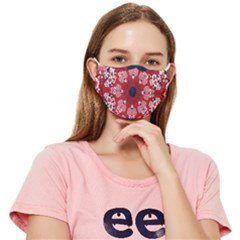 Traditional Cherry Blossom  Fitted Cloth Face Mask (adult)