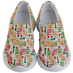 Vegetables Kids Lightweight Slip Ons by SychEva