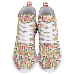 Vegetables Women s Lightweight High Top Sneakers by SychEva