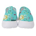 Owls Owl Bird Cute Animal Art Vector  Pattern Colorful Women s Slip On Sneakers View4