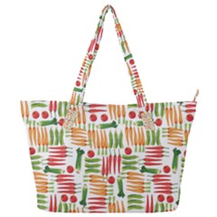 Vegetables Full Print Shoulder Bag by SychEva