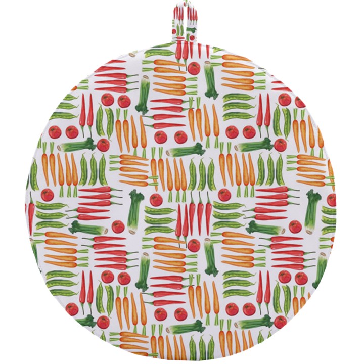 Vegetables Round Trivet