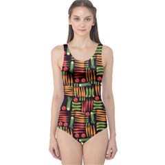 Vegetable One Piece Swimsuit by SychEva