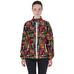 Vegetable Women s High Neck Windbreaker by SychEva