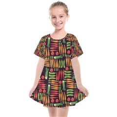 Vegetable Kids  Smock Dress by SychEva