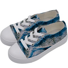 Waves Wave Nature Beach Kids  Low Top Canvas Sneakers by Salman4z