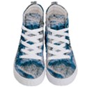 Waves Wave Nature Beach Kids  Hi-Top Skate Sneakers View1